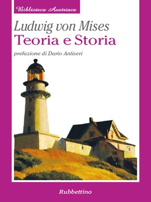 cover image of Teoria e storia